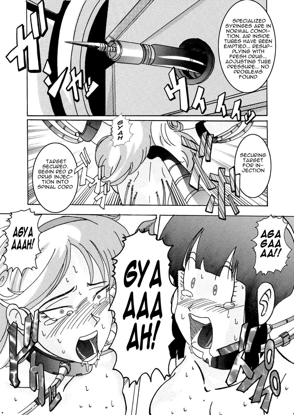 Hentai Manga Comic-Tanjou!! Aku no Onna San Senshi Erasa Chichi Lunch Sennou Kaizou Keikaku-v22m-Read-32